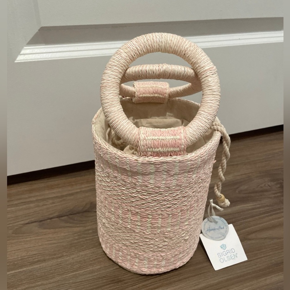 Sigrid Olsen pink Beach bag